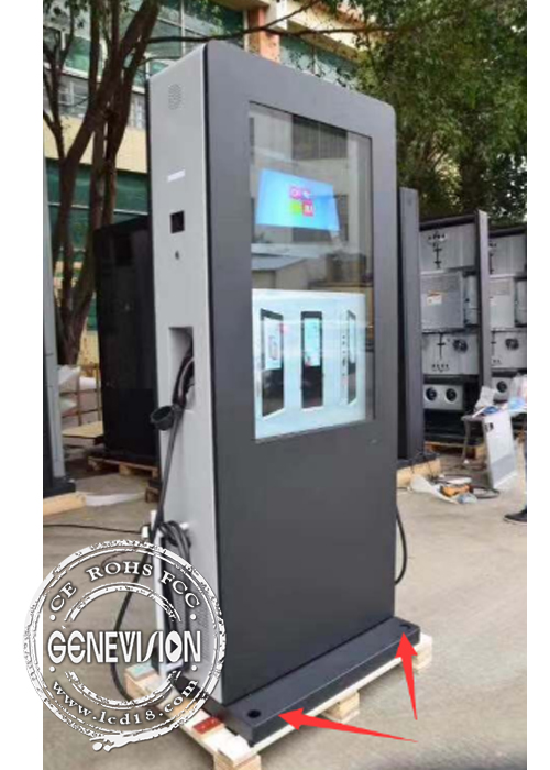 Auto-Ladestations-digitalen Beschilderung OCPP 1,6 der Protokoll-7KW 44KW EV Kiosk im Freien