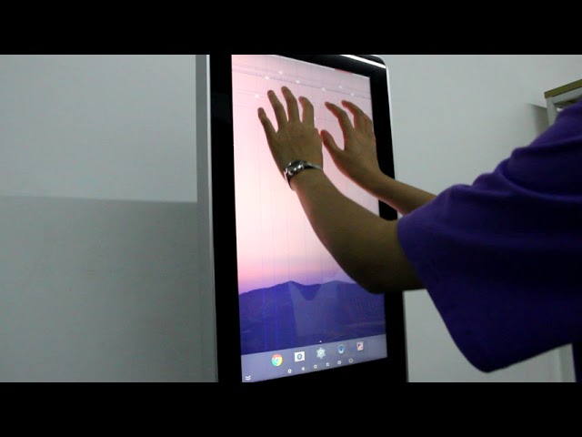 22 Touch Screen Kiosk des Zoll-1080P LCD mit Buch-Regal