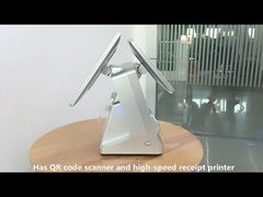 15.6 Zoll Schreibtisch Doppelseitig Touchscreen Kasse Maschine