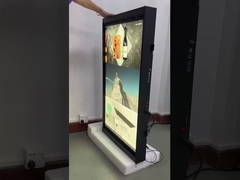 Eingebetteter Digital Signage-Werbekiosk für den Außenbereich IP65