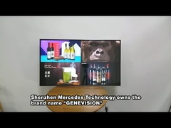 Rechter Winkel 43 Zoll Wand und Decke Montage Restaurant Android WLAN Digital Signage Menübrett