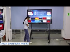 65 Zoll 4K AG Glas 20 Touch Points Smart Board mit OPS Windows System