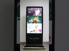 Schuhpohlierer Android LCD Werbe Kiosk Digitale Beschilderung Totem 55 Zoll