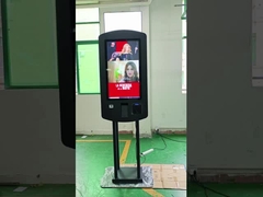 32-Zoll Nvidia GeForce RTX 4060 Chipsatz QSR Doppelseitiger Selbstbedienungs-Zahlungs-Kiosk mit LED-Box