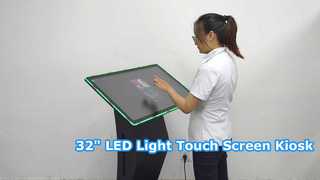 32-Zoll-LED-Licht-AG-Glas-All-in-One-Touchscreen-Kiosk