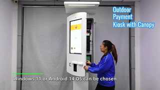 Outdoor-Touchscreen-Kiosk: Wetterfeste Selbstbedienungszahlung