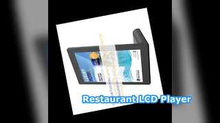 L-förmiger LCD-Player für Restaurants