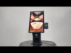 24-Zoll-Wandmontage-Desktop-Bargeldloser Selbstbedienungs-Zahlungskioskdrucker QR-Code-Scanner POS-Terminal