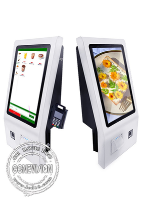 21,5&quot; Countertop-Wand-Berg Positions-Selbstservice-Kiosk mit Empfangs-Drucker