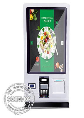 24&quot; Restaurant Countertop-Touch Screen Selbstservice-Kiosk mit Position