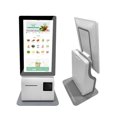 Touch Screen zwei Seiten-Digital-Zahlungs-Kiosk-Gestalt im Drucker And Scanner