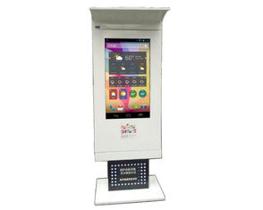 Media Player-Informationskiosk digitaler Beschilderung 42 Zoll TFT LCD-Touch Screen Kiosk-Androids Displayer im Freien