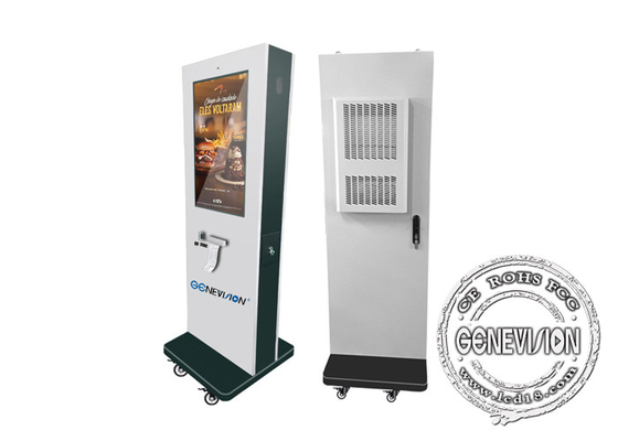 Zoll IP65 2000nite des Boden-Stand-Ventilator-im Freien abkühlender Selbstzahlungs-Kiosk-32