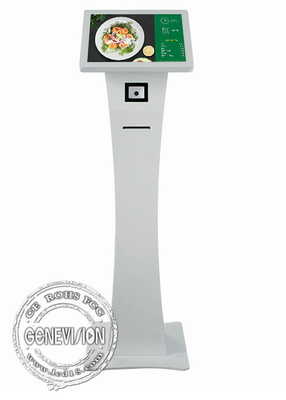Freier stehender Selbstservice-Kiosk 21,5 Bildschirm- mit Thermal-Drucker