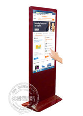 Totem-Touch Screen Kiosk für Einkaufszentrum/55 Zoll Anzeigen-Werbung Lcd-digitaler Beschilderung