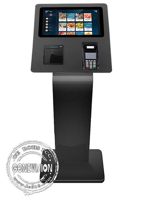 15,6 Zoll-WiFi-Landschaftsselbstservice-Kiosk mit Drucker-And Scanner Black-Farbe