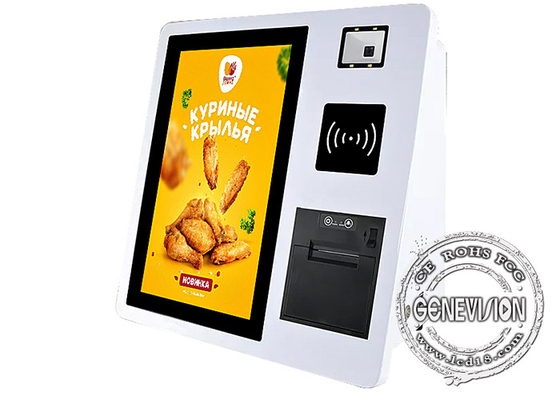 15,6 Zoll-Touch Screen Kreditkarte-Zahlungs-Maschinen-Selbstservice-Tabellen-Stellung