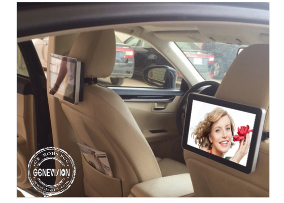 Schirm-Androids 4G GPS 10 Zoll annoncieren Taxi-Bus-digitale Beschilderung