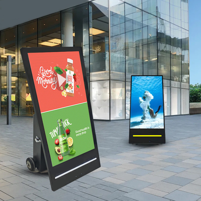 Tragbare digitale Beschilderung im Freien LCD, die Anzeige 1500nits annonciert