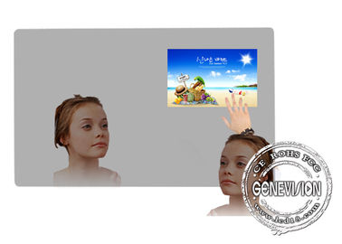 43 Zoll-Spiegel-Werbungs-digitale Beschilderung mit Fernsteuerungs-Wifi-Badezimmer Fernsehspieler und Körper-Sensor