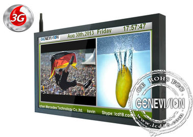 16.7M Farbe 42 Zoll wifi digitale Beschilderung mit DMB-Software-System-Wand-Berg LCD-Anzeige