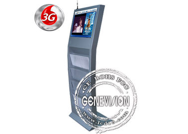 15inch Touch Screen wechselwirkende Kiosk-Zeitungskiosk-Kioskunterstützung 3G, WIFI-Internetanschluss