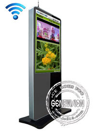4000:1 Kontrast-Verhältnis 46-Zoll-Kiosk lcd-digitale Beschilderung mit 3g
