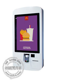 Touch Screen Positions-Maschine Selbstbedienungs-wechselwirkendes Anzeigen-Restaurant-intelligente Wandberg LCD-Anzeige