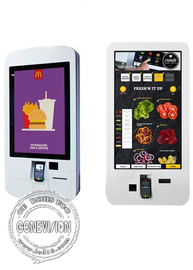 Touch Screen Positions-Maschine Selbstbedienungs-wechselwirkendes Anzeigen-Restaurant-intelligente Wandberg LCD-Anzeige