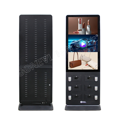 Interaktiver LCD-Touchscreen Telefonladen Passwort Schrank Digitale Beschilderung
