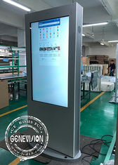 55 LCD-Werbungs-Totem-Monitor Touch Screen der Zoll-wasserdichter digitalen Beschilderung PCAP