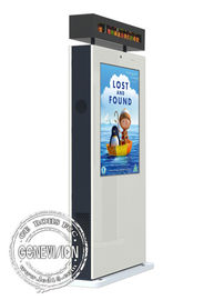 4K LCD-Kiosk der 86 Zoll-Bushaltestelle-ultra hellen wasserdichten digitalen Beschilderung im Freien