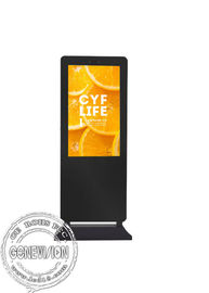 49 Zoll-Werbungs-Touch Screen voller HD LCD elektronischer Signage im Freien mit Gesichtserkennungs-Kamera