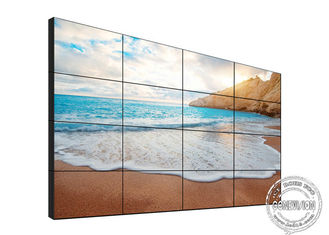 ultra schmale Einfassung 4 x 4 LCD-Videowandanzeige 55&quot; hohe Helligkeit