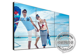 Schmale hohe Helligkeit der Samsungs-Großleinwand-digitalen Beschilderung des Video-65 des Zoll-3.5mm der Einfassungs-700cd/m2