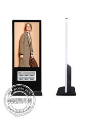 Der Anzeigenwerbung Kiosk-digitalen Beschilderung des Modells 43inch des populären Großhandelsstands dünne Telefon-Ladegerätstation mobie wifi