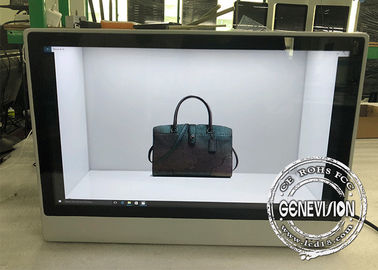 Volles HD 21,5 Zoll transparenter LCD-Schaukasten mit Touch Screen