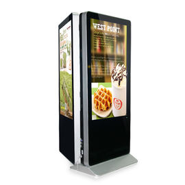 Doppelter Seitenlcd-Innenschirm 55&quot; der Kiosk-digitalen Beschilderung für Einkaufszentrum-Werbung