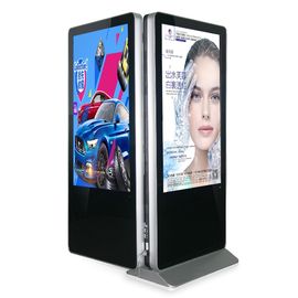 Doppelter Seitenlcd-Innenschirm 55&quot; der Kiosk-digitalen Beschilderung für Einkaufszentrum-Werbung