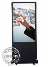 Hohe Helligkeits-Touch Screen Kiosk Lcd, der Digital-Spieler 10.6-86 Zoll annonciert