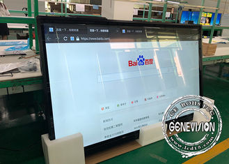 Super großer 100 Zoll Wand-Berg LCD-Anzeigen-Monitor mit HDMI herein und USB-Port-Touch Screen