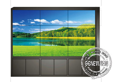 6 Monitor-Touch Screen Kiosk-Monitor Floorstanding Fernsehen sortiert 49-Zoll hohe Helligkeit aus