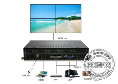 Breiten Sie vollen HD 4K TFT Monitor des stehenden der digitalen Beschilderung der Lcd-Videowand-Anzeigen-55 Zoll-aus