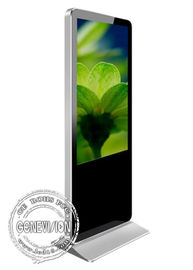 Android-Touch Screen 55 Zoll-Boden, der LCD-digitale Beschilderung und -anzeige steht