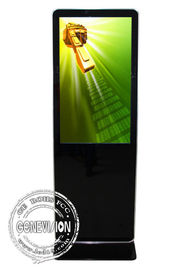 Android-Touch Screen 55 Zoll-Boden, der LCD-digitale Beschilderung und -anzeige steht