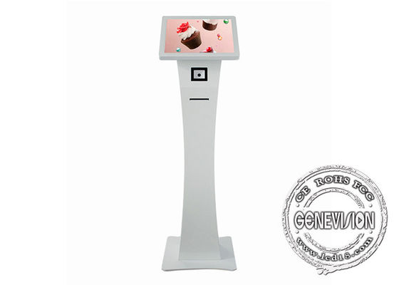 15in kapazitiver Touch Screen Selbstzahlungs-Kiosk mit QR-Scanner