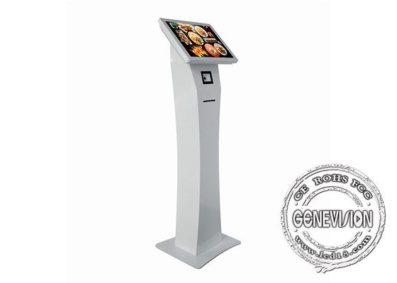 15in kapazitiver Touch Screen Selbstzahlungs-Kiosk mit QR-Scanner