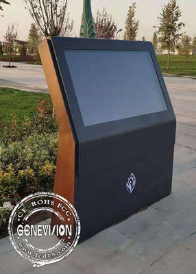55 Zoll-Antivandalismus-Touch Screen Kiosk digitaler Beschilderung im Freien