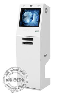 21,5 Touch Screen Selbstservice-Kiosk des Zoll-AIO mit Dokumenten-Scanner