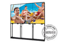 55 " LCD Digital Signage Video Wall  3.5mm Narrow Bezel 1920 * 1080 Resolution Ratio